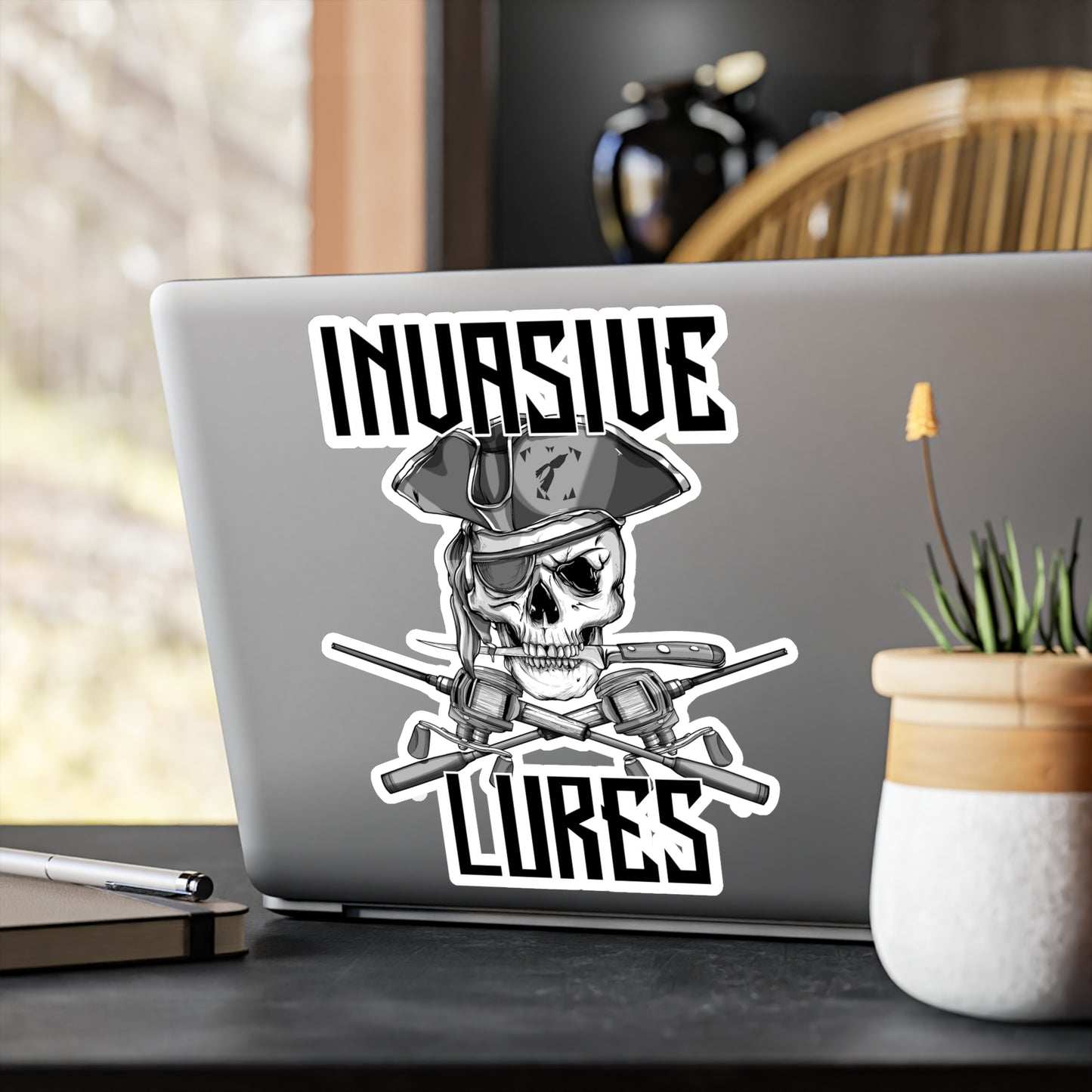 Invasive Logo Sticker
