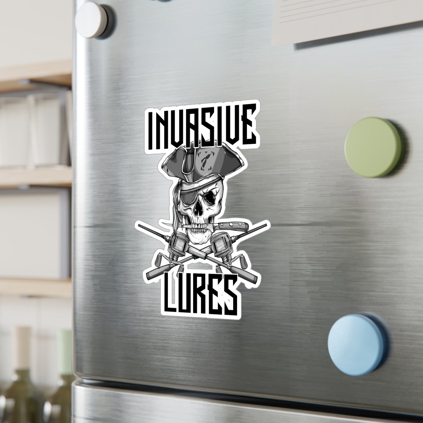 Invasive Logo Sticker