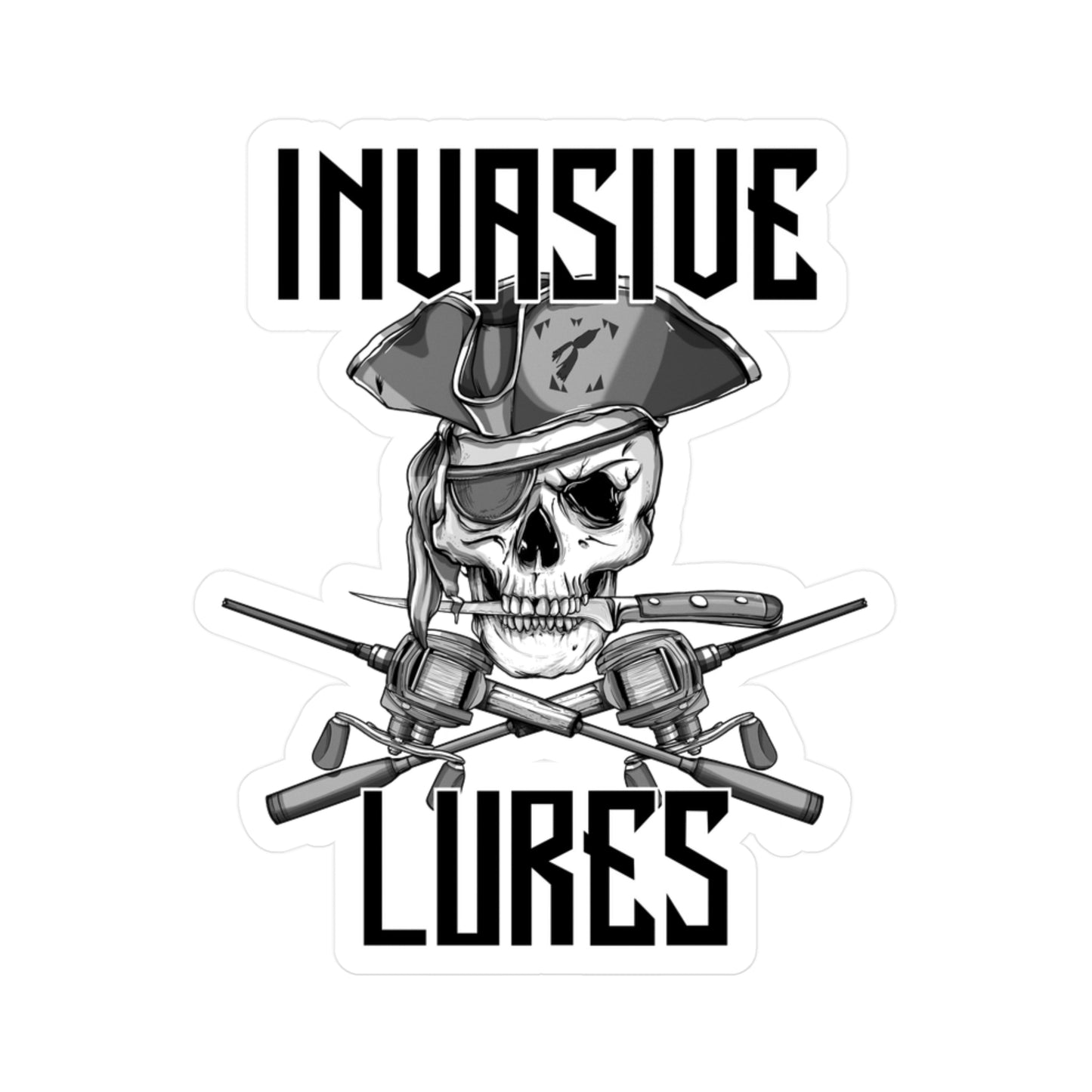 Invasive Logo Sticker