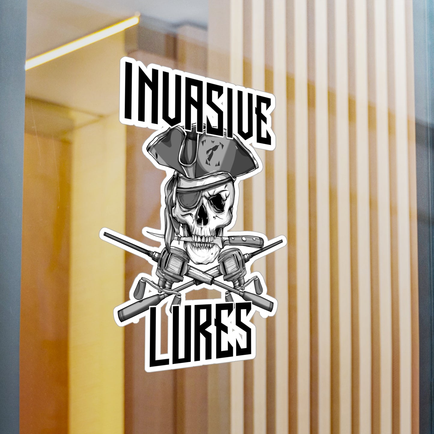 Invasive Logo Sticker