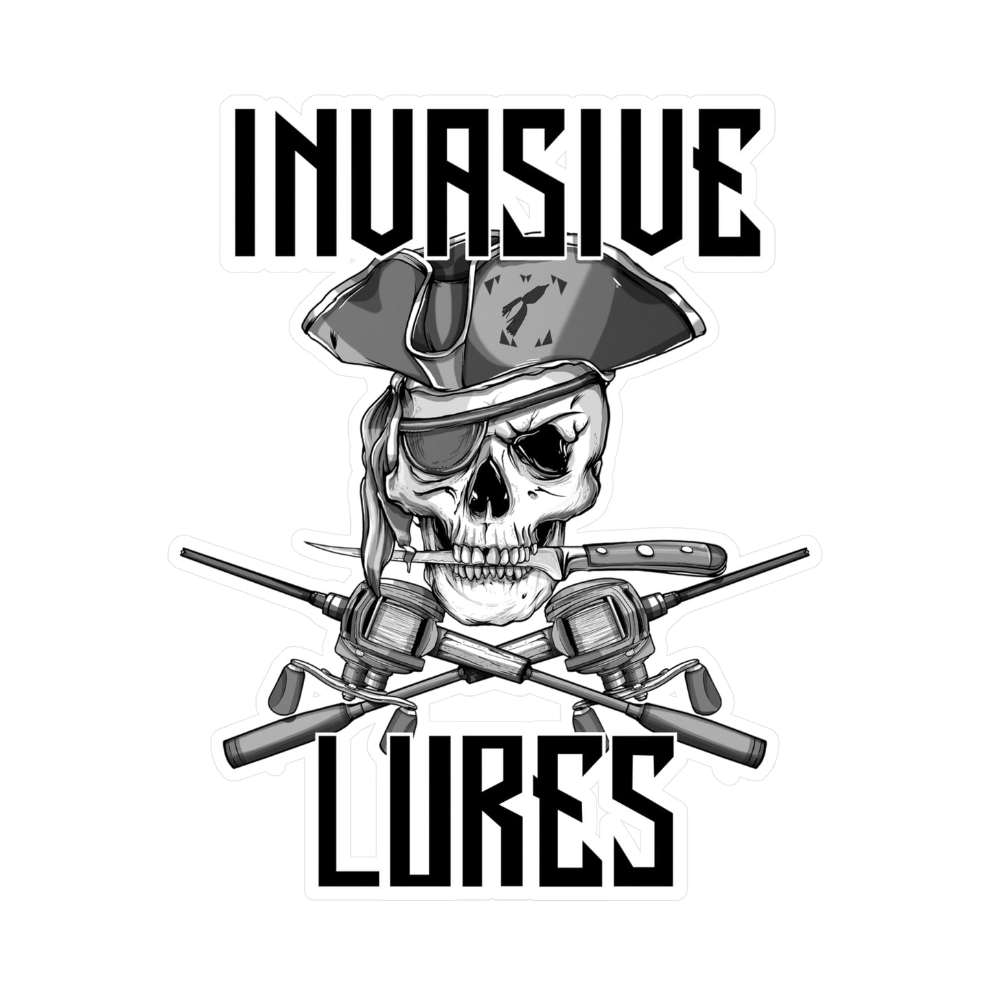 Invasive Logo Sticker