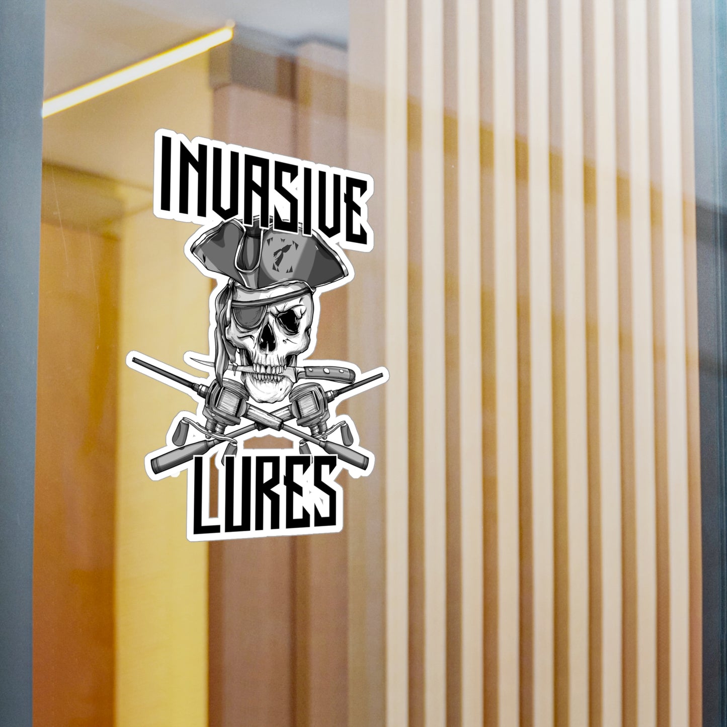 Invasive Logo Sticker