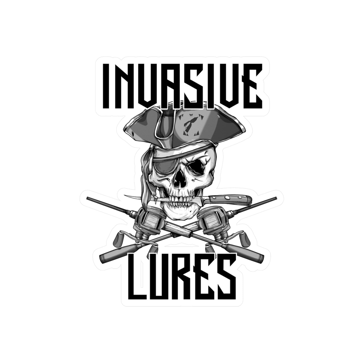 Invasive Logo Sticker