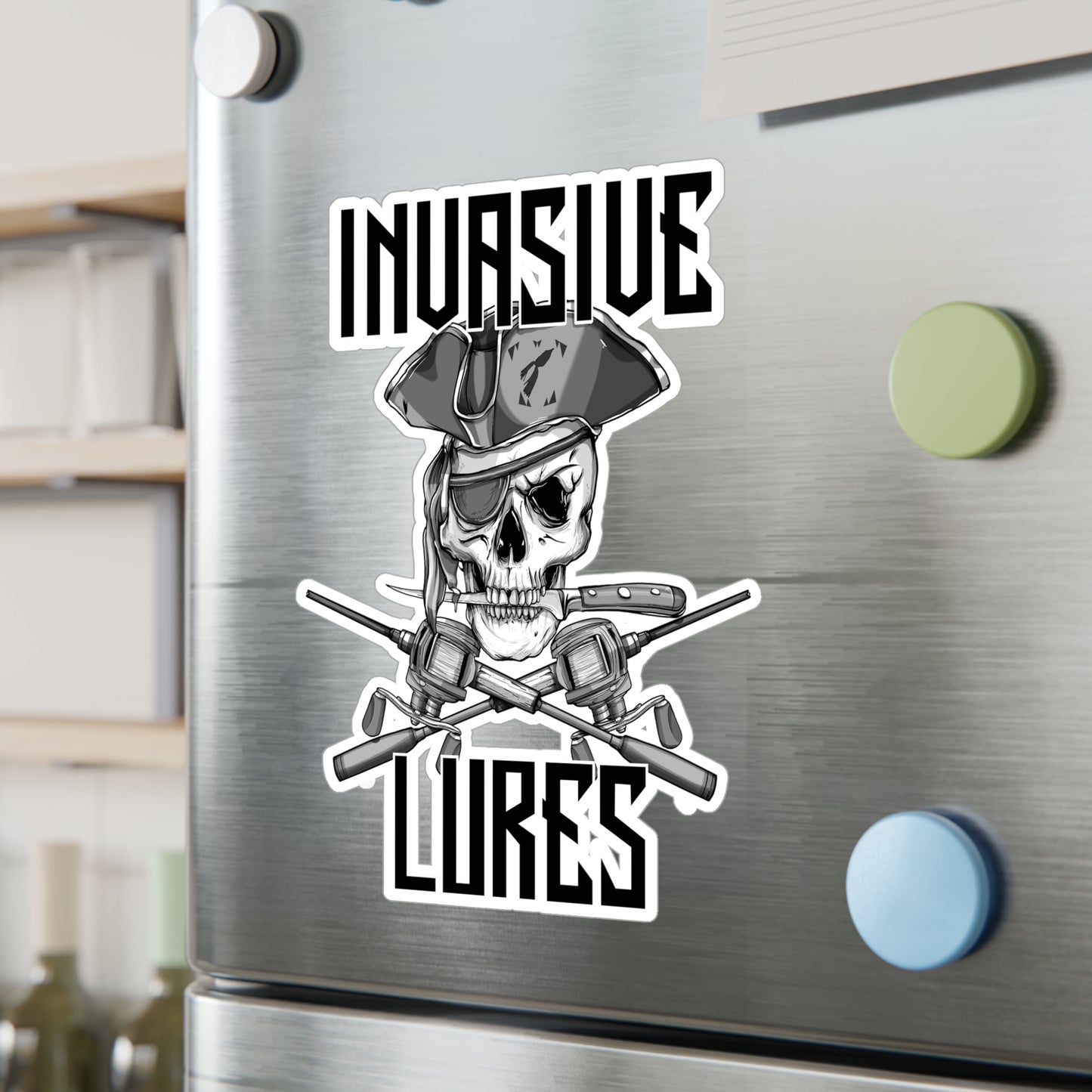 Invasive Logo Sticker
