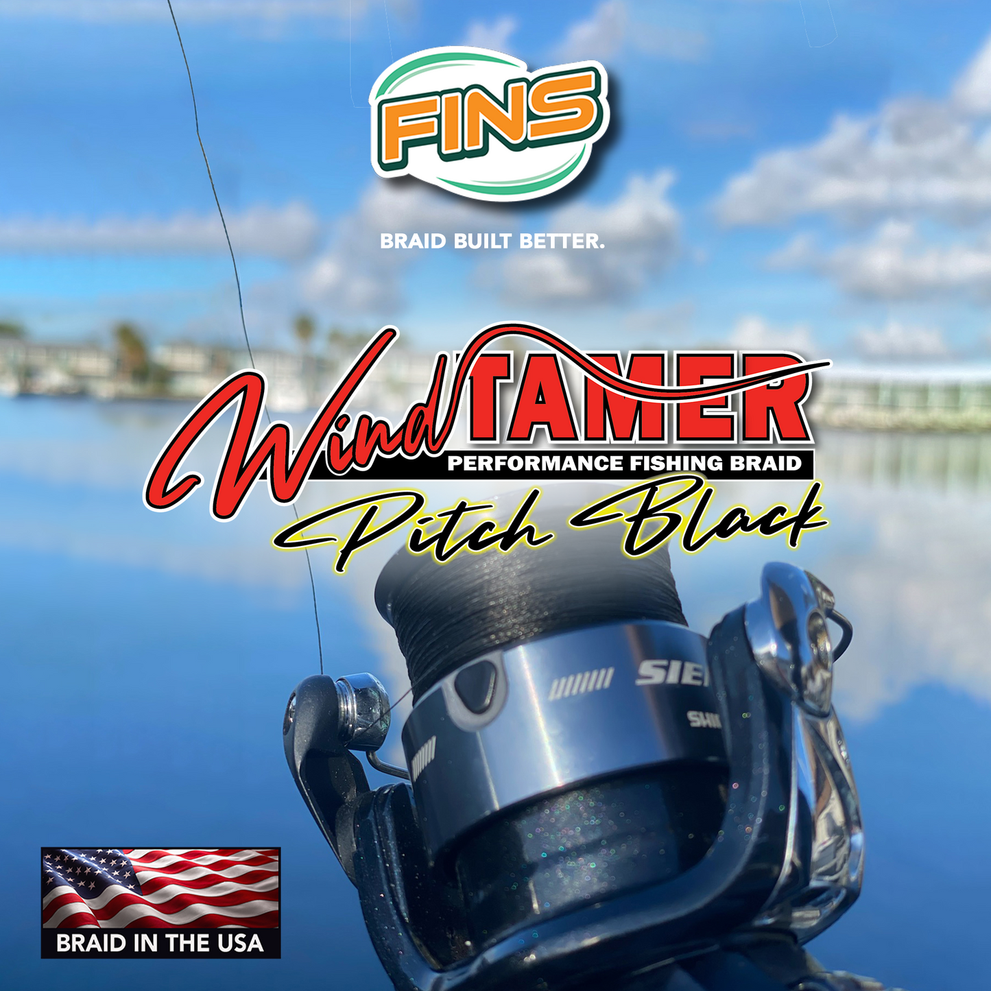Windtamer Pitch Black Braid
